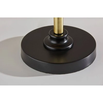 Cap Table Lamp Black - Adesso 1 Cap Table Lamp Black - Adesso