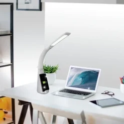 Purify Sanitizing Desk Lamp with Wireless Charging (Includes LED Light Bulb) - OttLite -Deals A Radiant Den Store unnamed file 1066