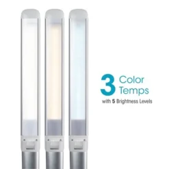 Command Desk Lamp Voice USB (Includes LED Light Bulb) White - OttLite