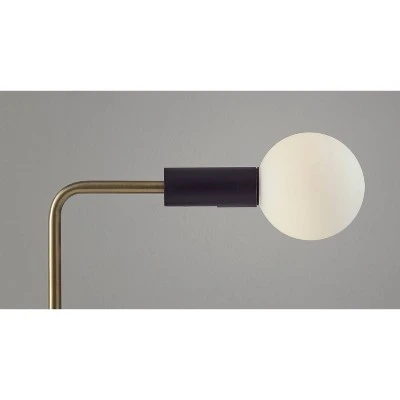 17.5" Windsor Adessocharge Desk Lamp (Includes LED Light Bulb) Matte Black - Adesso 3 17.5" Windsor Adessocharge Desk Lamp (Includes LED Light Bulb) Matte Black - Adesso - Image 3