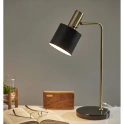 23.25" Emmett Collection Desk Lamp Black - Adesso -Deals A Radiant Den Store unnamed file 1093