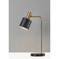 23.25" Emmett Collection Desk Lamp Black - Adesso -Deals A Radiant Den Store unnamed file 1095