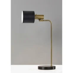 23.25" Emmett Collection Desk Lamp Black - Adesso -Deals A Radiant Den Store unnamed file 1096