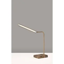 Reader Desk Lamp Antique Brass (Includes LED Light Bulb) - Adesso