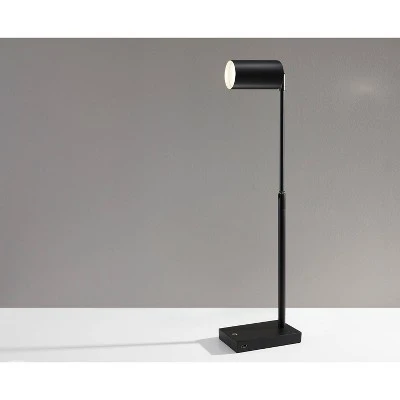 15.5" x 32.5" Colby Desk Lamp (Includes LED Light Bulb) Black - Adesso 4 15.5" x 32.5" Colby Desk Lamp (Includes LED Light Bulb) Black - Adesso - Image 4