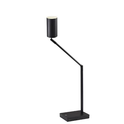 15.5" x 32.5" Colby Desk Lamp (Includes LED Light Bulb) Black - Adesso 6 15.5" x 32.5" Colby Desk Lamp (Includes LED Light Bulb) Black - Adesso - Image 6