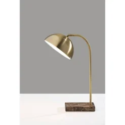 Paxton Desk Lamp Antique Brass - Adesso