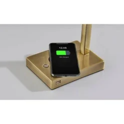 Aidan AdessoCharge LED Wireless Charging Desk Lamp (Includes LED Light Bulb) Antique Brass - Adesso 9 Aidan AdessoCharge LED Wireless Charging Desk Lamp (Includes LED Light Bulb) Antique Brass - Adesso -Deals A Radiant Den Store unnamed file 1144