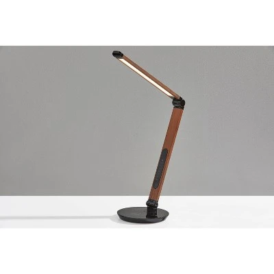 26.5" Rodney Charge Wireless Charging Multi-Function Desk Lamp (Includes LED Light Bulb) Brown - Adesso 8 26.5" Rodney Charge Wireless Charging Multi-Function Desk Lamp (Includes LED Light Bulb) Brown - Adesso - Image 8