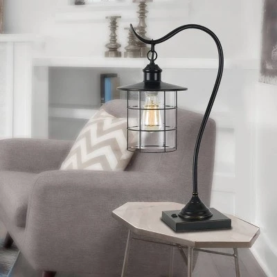 34" Silverton Desk/Table Lamp Includes (Includes Light Bulb) Dark Bronze - Cal Lighting 2 34" Silverton Desk/Table Lamp Includes (Includes Light Bulb) Dark Bronze - Cal Lighting - Image 2