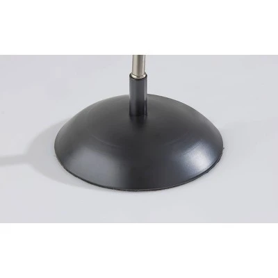 Elmhurt Brushed Steel Desk Lamp Black - Adesso 3 Elmhurt Brushed Steel Desk Lamp Black - Adesso - Image 3
