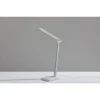 16.25" Lennox Multi-Function Desk Lamp (Includes LED Light Bulb) White - Adesso