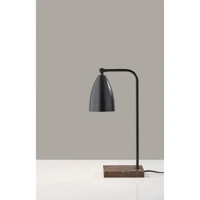 Vincent Desk Lamp Black - Adesso 3 Vincent Desk Lamp Black - Adesso - Image 3