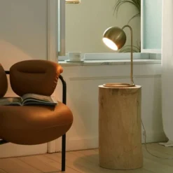 15" Richmond Desk Lamp with Inner Shade Matte Brass - Globe Electric -Deals A Radiant Den Store unnamed file 1232