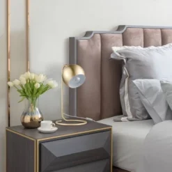 15" Richmond Desk Lamp with Inner Shade Matte Brass - Globe Electric -Deals A Radiant Den Store unnamed file 1233