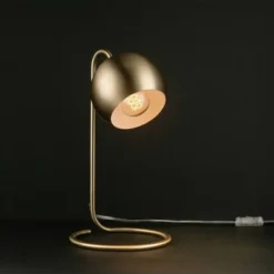 15" Richmond Desk Lamp with Inner Shade Matte Brass - Globe Electric -Deals A Radiant Den Store unnamed file 1234