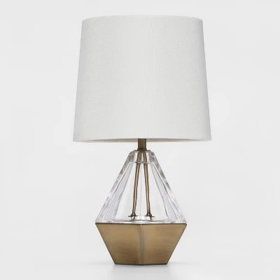 Acrylic Prism Accent Table Lamp Clear - Project 62 4 Acrylic Prism Accent Table Lamp Clear - Project 62 - Image 4