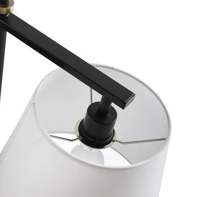 Transitional Steel Task Desk Lamp with Accents Gold/Dark Blue - StyleCraft 2 Transitional Steel Task Desk Lamp with Accents Gold/Dark Blue - StyleCraft - Image 2