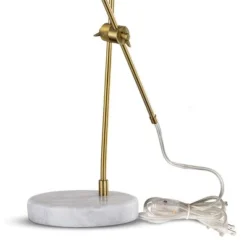 23" Metal Desk Lamp with Marble Base Bronze - Crystal Art Gallery -Deals A Radiant Den Store unnamed file 1268