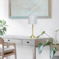 Tapered Desk Lamp with Polka Dot Fabric Drum Shade Gold - Simple Designs 10 Tapered Desk Lamp with Polka Dot Fabric Drum Shade Gold - Simple Designs -Deals A Radiant Den Store unnamed file 1273