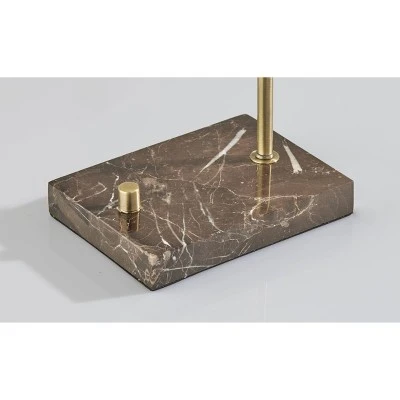 Bristol Desk Lamp (Includes Light Bulb) Antique Brass - Adesso 5 Bristol Desk Lamp (Includes Light Bulb) Antique Brass - Adesso - Image 5