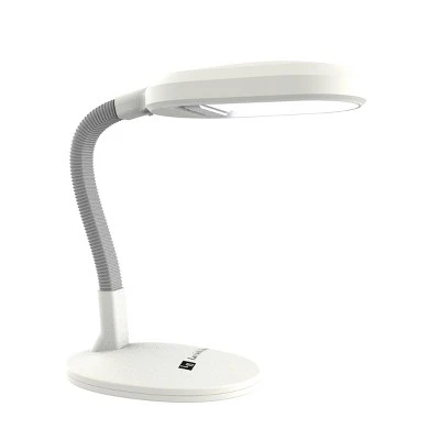 Trademark Global Deluxe Sun Lamp - Desk Silver 1 Trademark Global Deluxe Sun Lamp - Desk Silver
