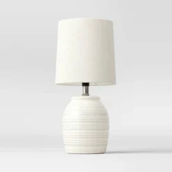 Embossed Striped Pattern Ceramic Mini Lamp - Threshold™ 7 Embossed Striped Pattern Ceramic Mini Lamp - Threshold™ -Deals A Radiant Den Store unnamed file 132