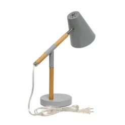 Wooden Pivot Desk Lamp Gray - Simple Designs -Deals A Radiant Den Store unnamed file 1343