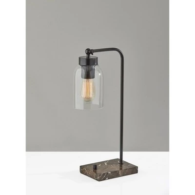 Bristol Desk Lamp (Includes Light Bulb) Black - Adesso 1 Bristol Desk Lamp (Includes Light Bulb) Black - Adesso