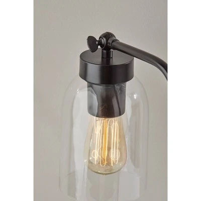 Bristol Desk Lamp (Includes Light Bulb) Black - Adesso 2 Bristol Desk Lamp (Includes Light Bulb) Black - Adesso - Image 2