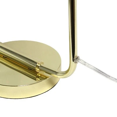 Industrial Mesh Desk Lamp Gold - Lalia Home 8 Industrial Mesh Desk Lamp Gold - Lalia Home - Image 8