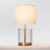 Modern Acrylic Accent Lamp Brass - Project 62™