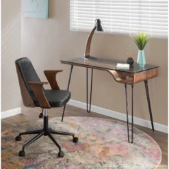 23" Noah Desk Lamp Wood/Black - LumiSource 13 23" Noah Desk Lamp Wood/Black - LumiSource -Deals A Radiant Den Store unnamed file 1381