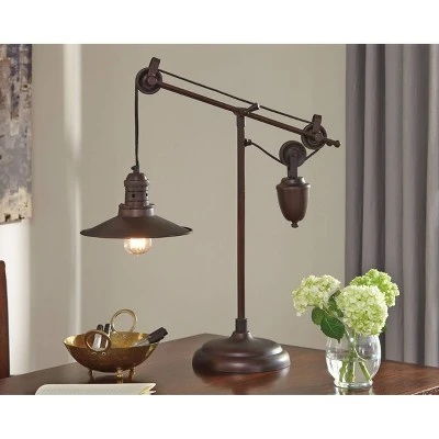Kylen Desk Lamp Bronze - Signature Design by Ashley 2 Kylen Desk Lamp Bronze - Signature Design by Ashley - Image 2