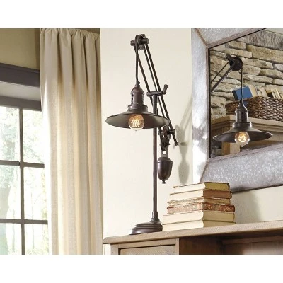 Kylen Desk Lamp Bronze - Signature Design by Ashley 5 Kylen Desk Lamp Bronze - Signature Design by Ashley - Image 5