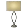 27" x 15" Steel Desk Lamp Steel - Decor Therapy