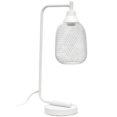 Industrial Desk Lamp White - Lalia Home 4 Industrial Desk Lamp White - Lalia Home - Image 4