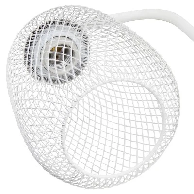 Industrial Desk Lamp White - Lalia Home 6 Industrial Desk Lamp White - Lalia Home - Image 6