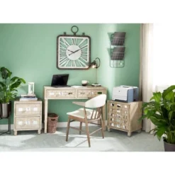 Olivia & May 22" Iron and Marble Task Lamp Black - Olivia & May -Deals A Radiant Den Store unnamed file 1420