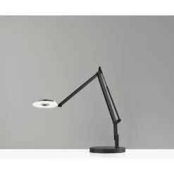 Gordon Desk Lamp (Includes LED Light Bulb) Black - Adesso