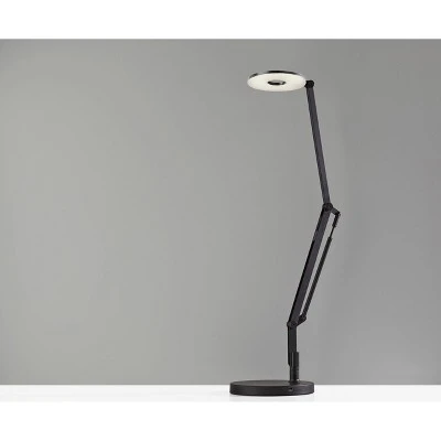 Gordon Desk Lamp (Includes LED Light Bulb) Black - Adesso 2 Gordon Desk Lamp (Includes LED Light Bulb) Black - Adesso - Image 2