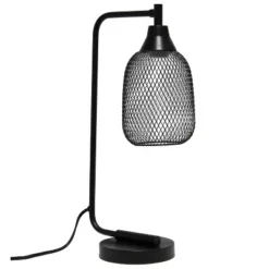 Industrial Mesh Desk Lamp Matte Black - Lalia Home 11 Industrial Mesh Desk Lamp Matte Black - Lalia Home -Deals A Radiant Den Store unnamed file 1443