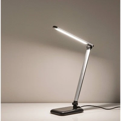 16.25" Lennox Multi-Function Desk Lamp (Includes LED Light Bulb) Black - Adesso 17 16.25" Lennox Multi-Function Desk Lamp (Includes LED Light Bulb) Black - Adesso - Image 17