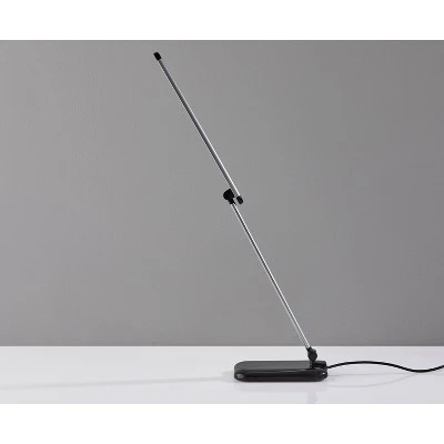 16.25" Lennox Multi-Function Desk Lamp (Includes LED Light Bulb) Black - Adesso 21 16.25" Lennox Multi-Function Desk Lamp (Includes LED Light Bulb) Black - Adesso - Image 21