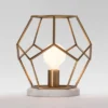 Geometric with Marble Accent Lamp Brass - Project 62™