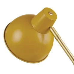 15" Novogratz Globe Liam Matte Yellow Desk Lamp with Accent Arm Gold - Globe Electric -Deals A Radiant Den Store unnamed file 1542