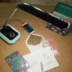 Glow Desk Lamp (Includes LED Light Bulb) Black - OttLite -Deals A Radiant Den Store unnamed file 1566