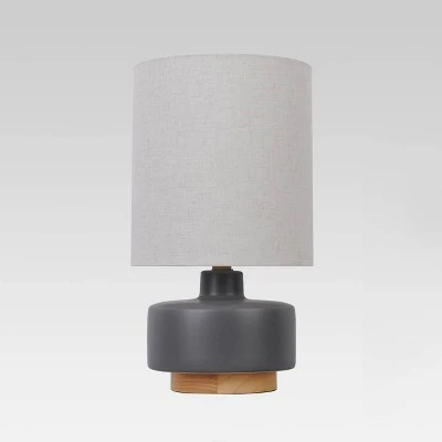 Ceramic Table Lamp with Wood Base - Project 62™ 4 Ceramic Table Lamp with Wood Base - Project 62™ - Image 4