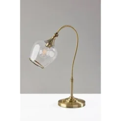 Bradford Desk Lamp (Includes Light Bulb) Antique Brass - Adesso -Deals A Radiant Den Store unnamed file 1644