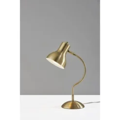 Elmhurt Desk Lamp Antique Brass - Adesso